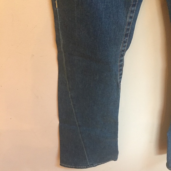 Y2K True Religion Joey 7” Rise Boot Cut Flare Jeans Sz 28 - Picture 14 of 15